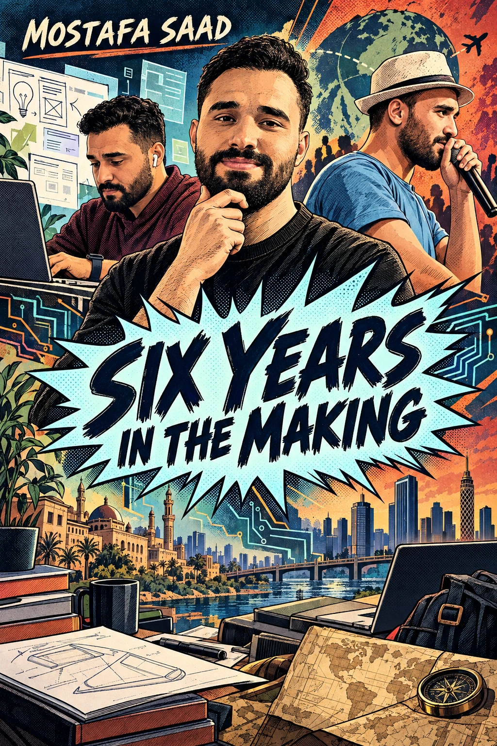 Six Years in the Making comic cover